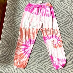 Tie dye sweatpants offline by aerie. Small